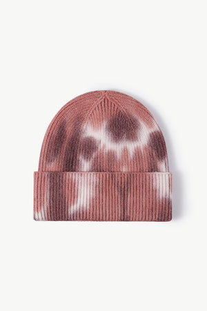 Tie-Dye Cuffed Knit Beanie